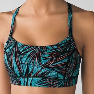 RARE Lululemon Rise and Run Sports Bra Size 6